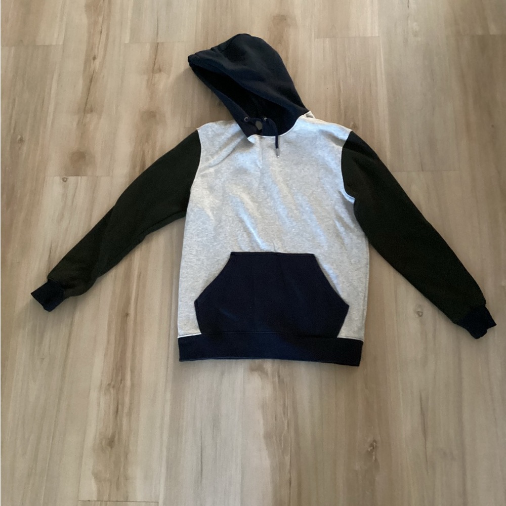 H&M Black and Gray Hoodie